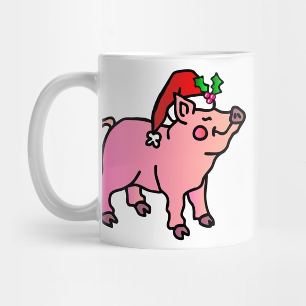 Santa Pig by GemmasGems